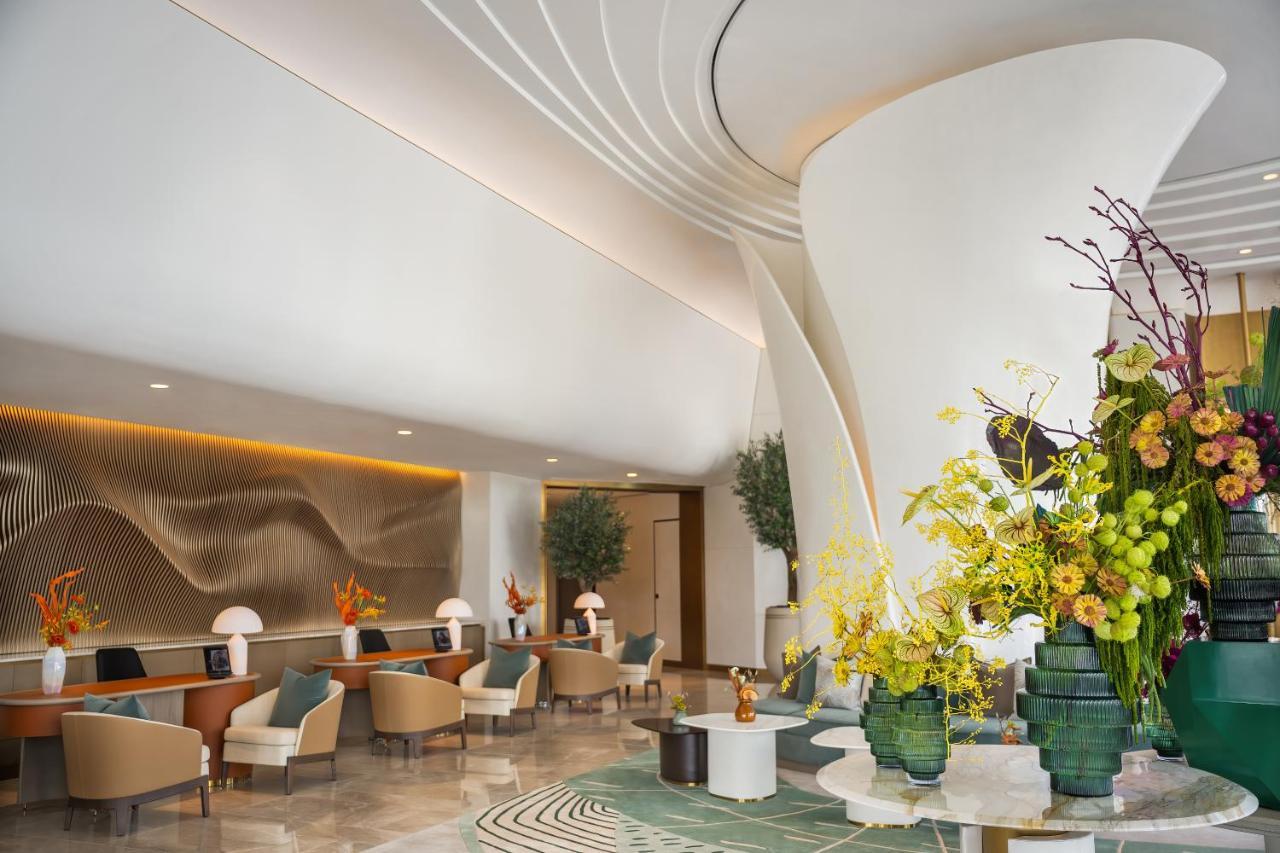 Hotel Address Creek Harbour Dubái Exterior foto The lobby of the hotel